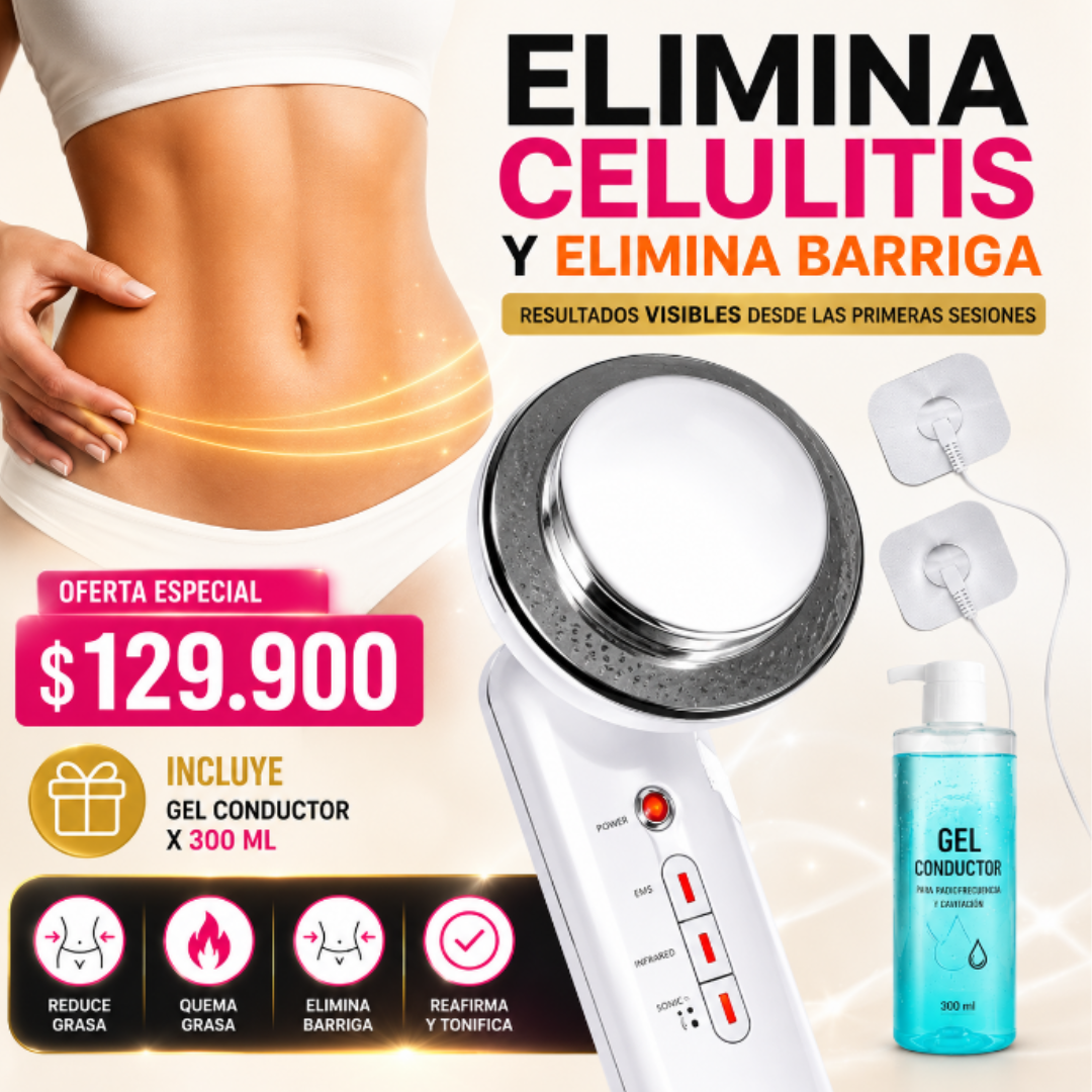 ULTRASOUND BODY 3 EN 1 + GEL CONDUCTOR X 300 ML